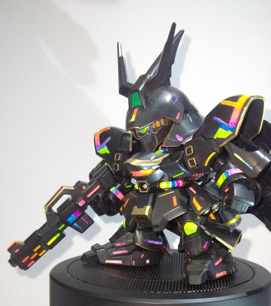 できあがりですね。。目立たないところですが廃材からバイザーも入れてみました。。