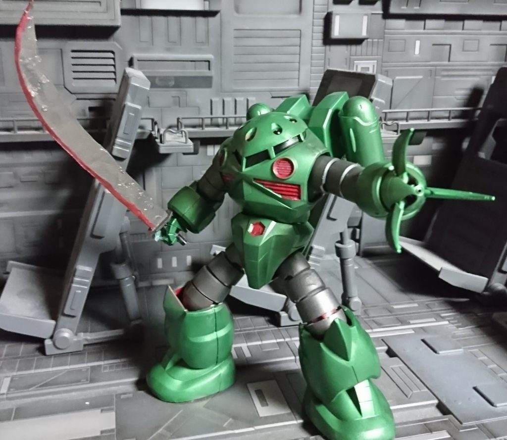 ズゴック近接戦闘仕様–3枚目/制作者：アレス