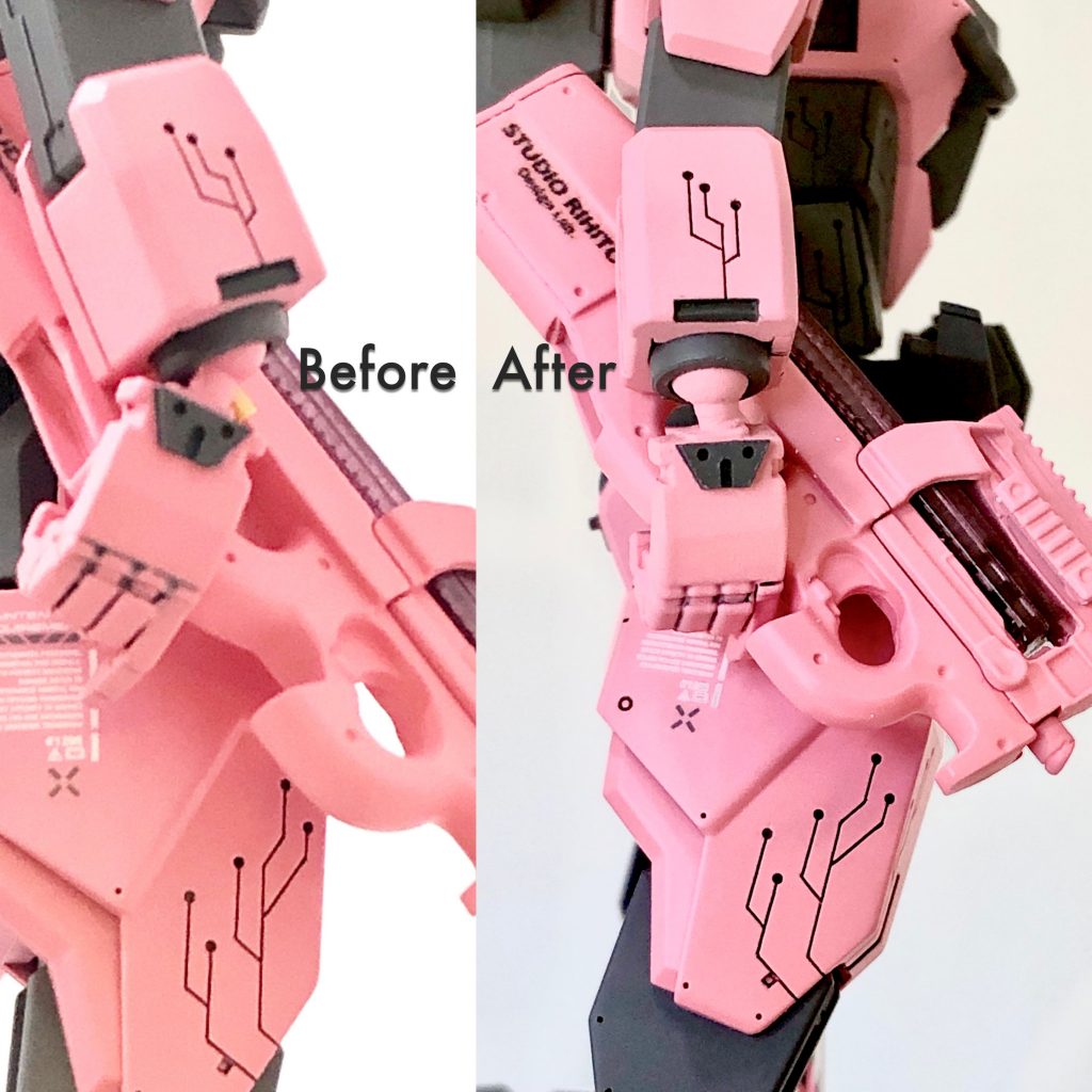 持ち手の改修ビフォーアフター