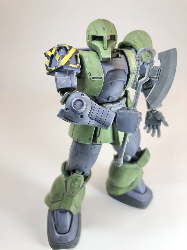 ザクⅠ（デニム機）とシャア専用ザクⅠ–5枚目/制作者：konさん