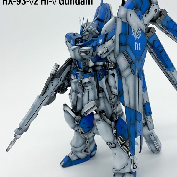 RG シャア専用 νガンダム グラデーション塗装完成品