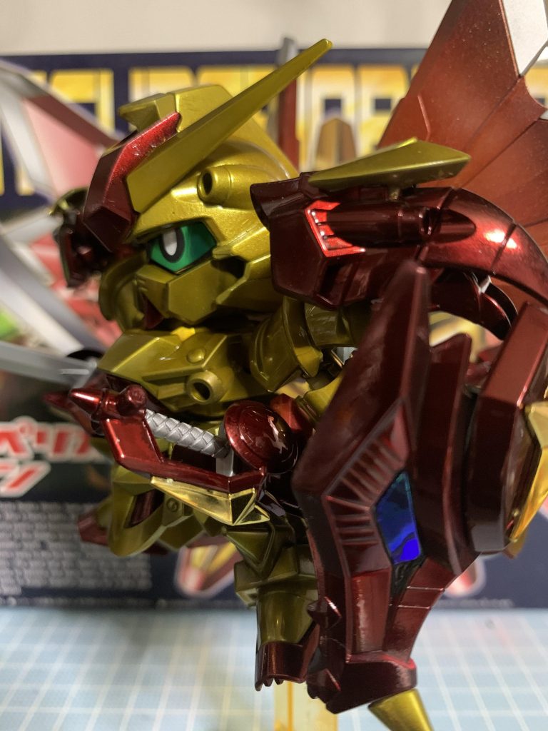 昔、小学生の頃スペリオルドラゴンのガンプラを作ったことがあるのですが…その頃を思い出して凄く楽しく作れました。