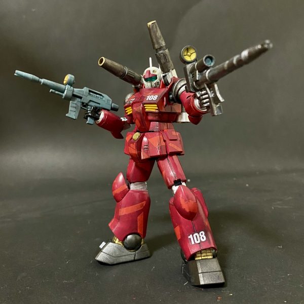 ガンキャノン リバイブ版 なんちゃってスプリッター迷彩