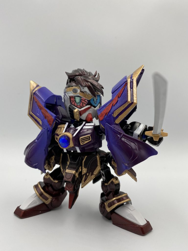 羽織は號斗丸をベースに創傑アカツキの腰をつけています。