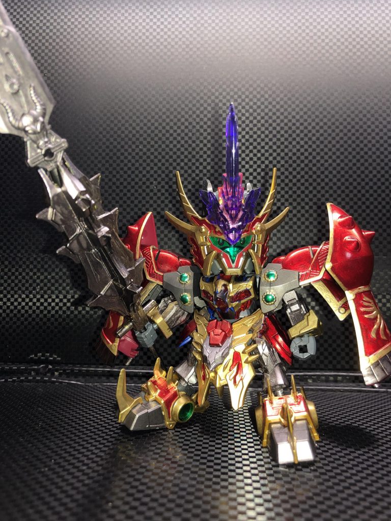 馬超バルバトス、司馬懿サザビーのパーツ中心にミキシングしてます。