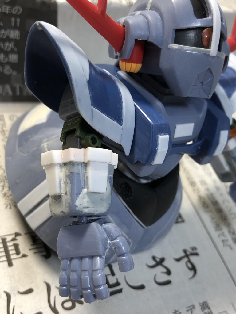 前腕改修。モノアイも追加しました。