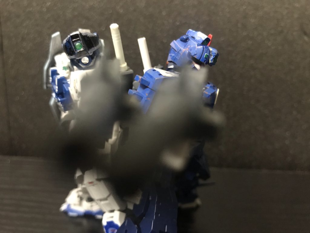 塗装剥げは許して…ガンダムマーカーはすぐ剥げるの…