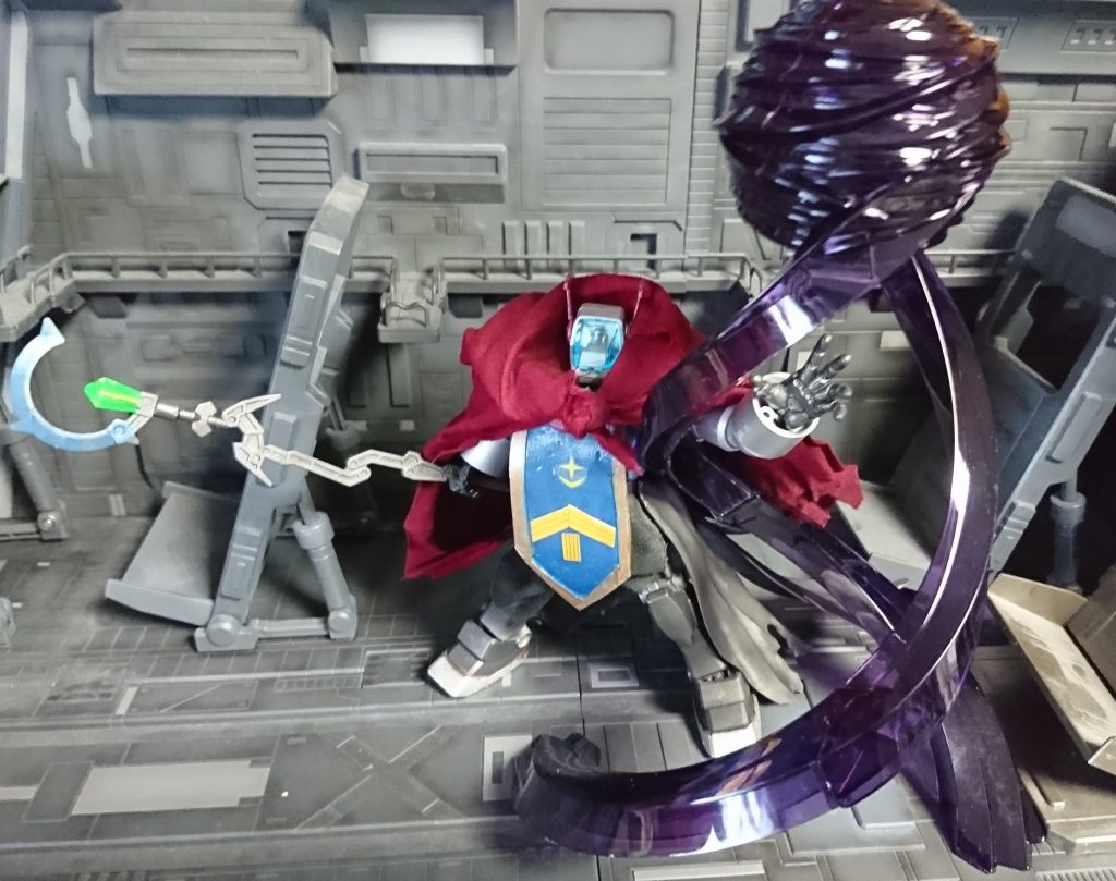 ダンボール戦記用のエフェクトで魔法