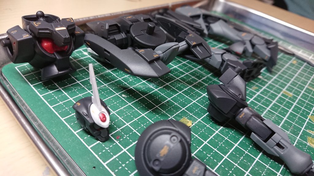塗装とデカール貼り完了。ボディがとてもお気に入り。