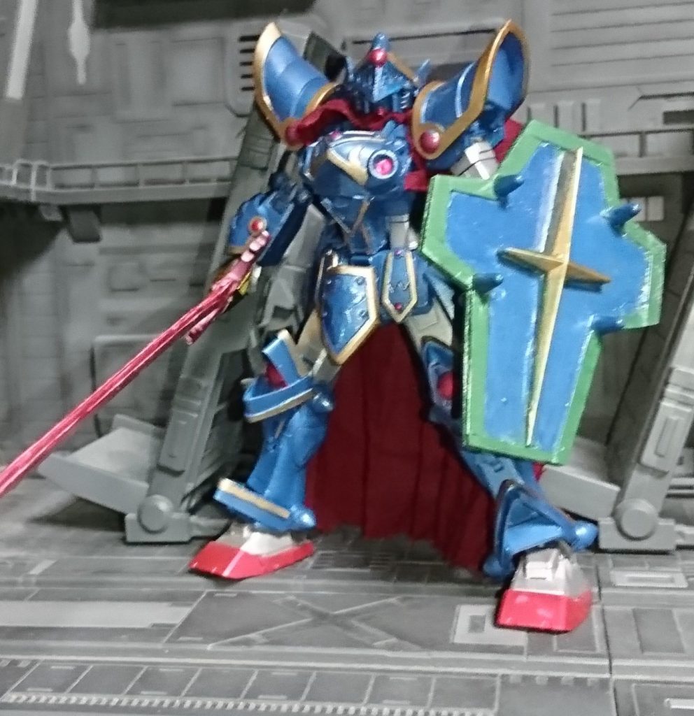 本当は霞の鎧のエングレはシルバーですがゴールドに変更(ロトの鎧ぽいカラーで)