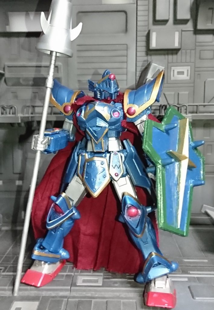 オリジンRX78ベース 騎士ガンダム(3種の神器装備)–3枚目/制作者:アレス