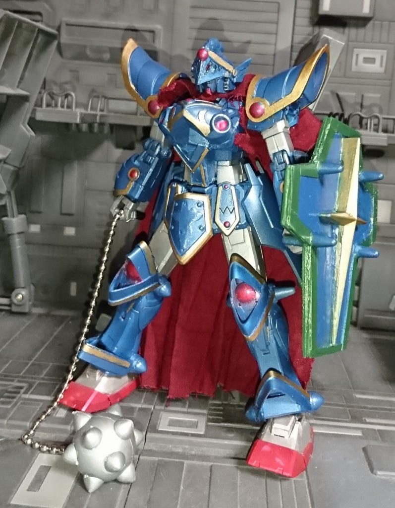 ガンダムハンマー 元々ファンタジーぽい武器なんで違和感もなく