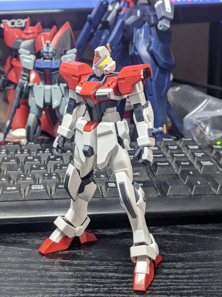 塗装後のバランスチェックモチーフはジム