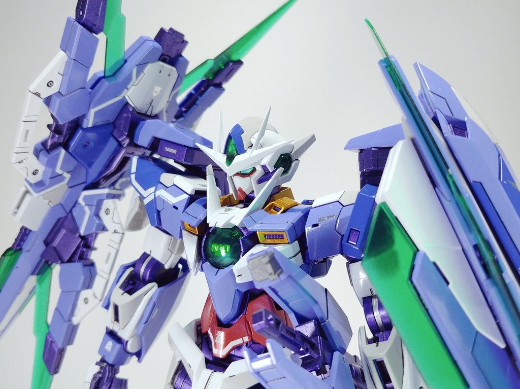 MG ダブルオークアンタフルセイバー–5枚目/制作者:まぐろんGP