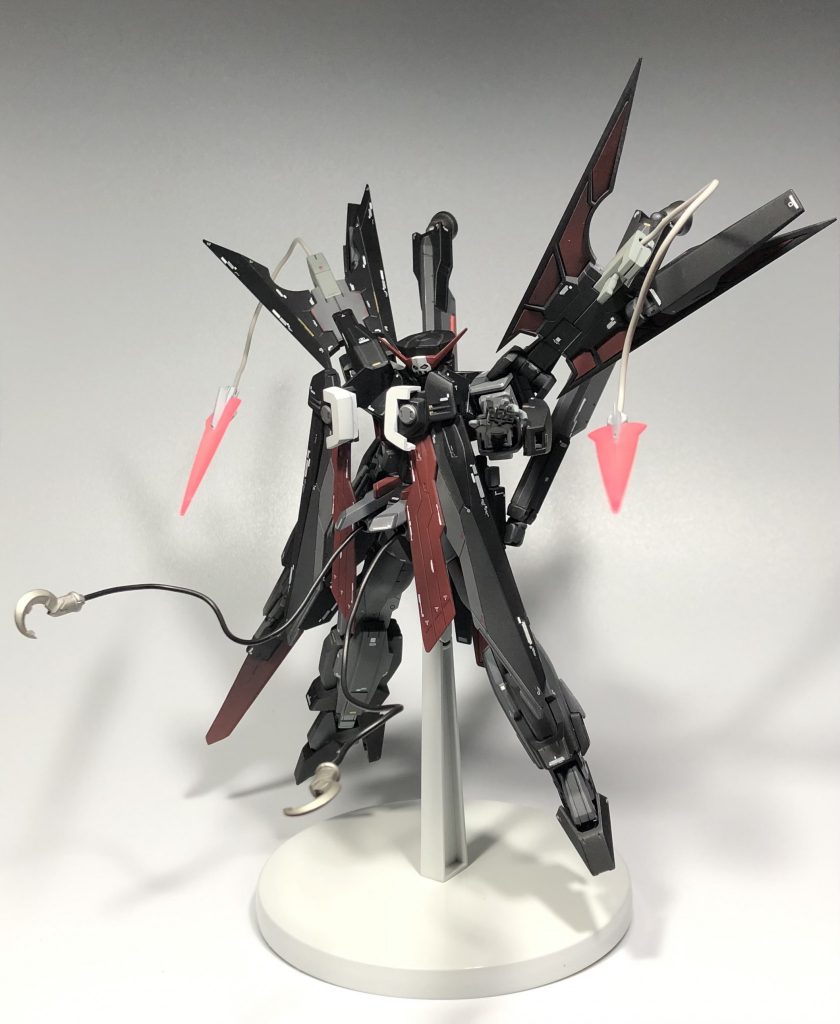 アンカーショット、ブレードアンカーを射出するとこんな感じ。