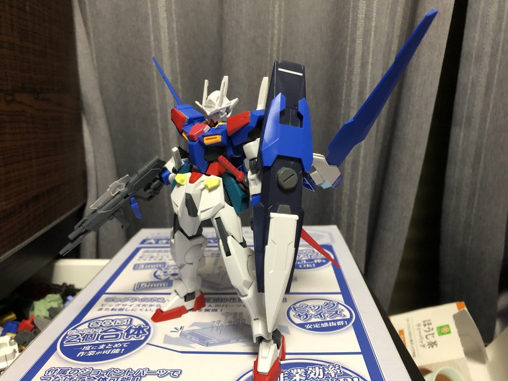 ダブルオーガンダムフロート–2枚目/制作者:若菜もぐどり🔰