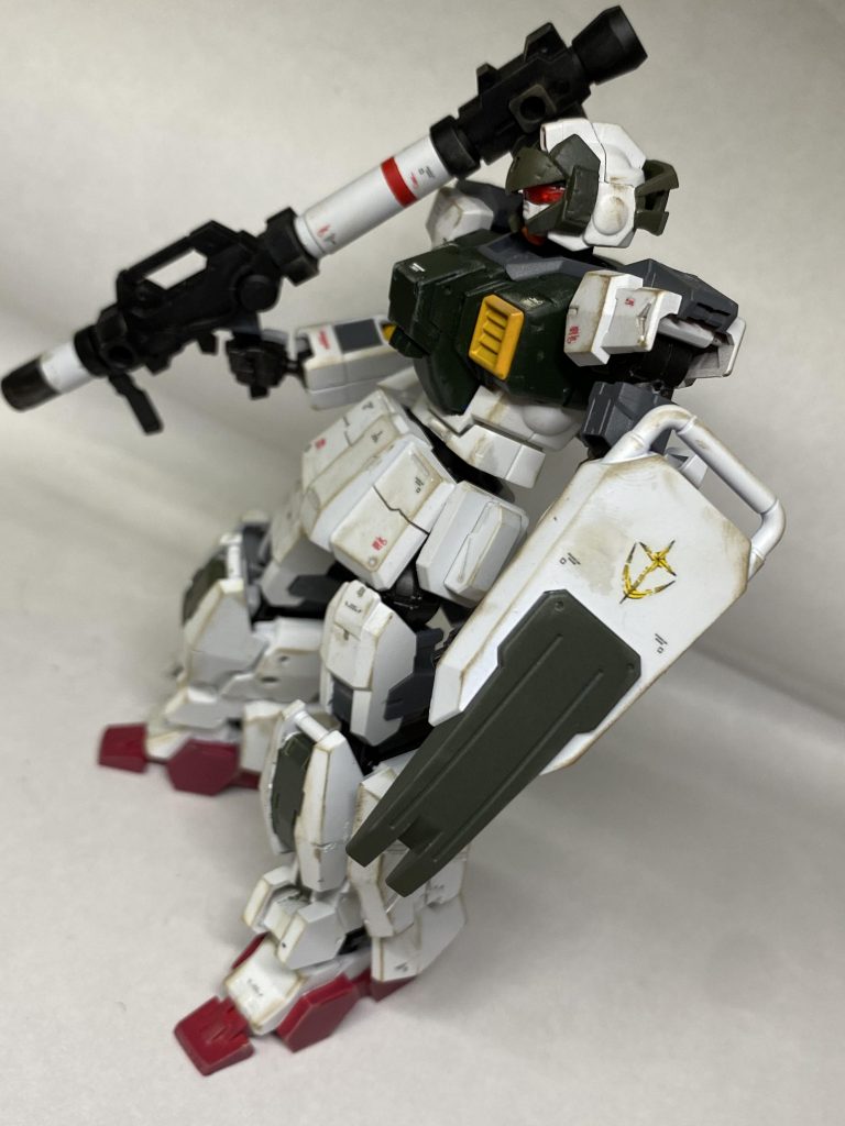 陸戦仕様のバーゲンセールなミキシングだったので、ウェザリング強めにしましたが、まあ妥協点ですかね😅