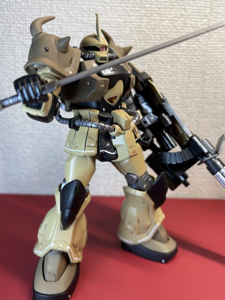 グフカスタム　デザートカラー–4枚目/制作者：SUSIROCHI