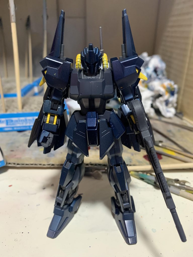 塗装後の仮組み　きれいにまとまってくれました。