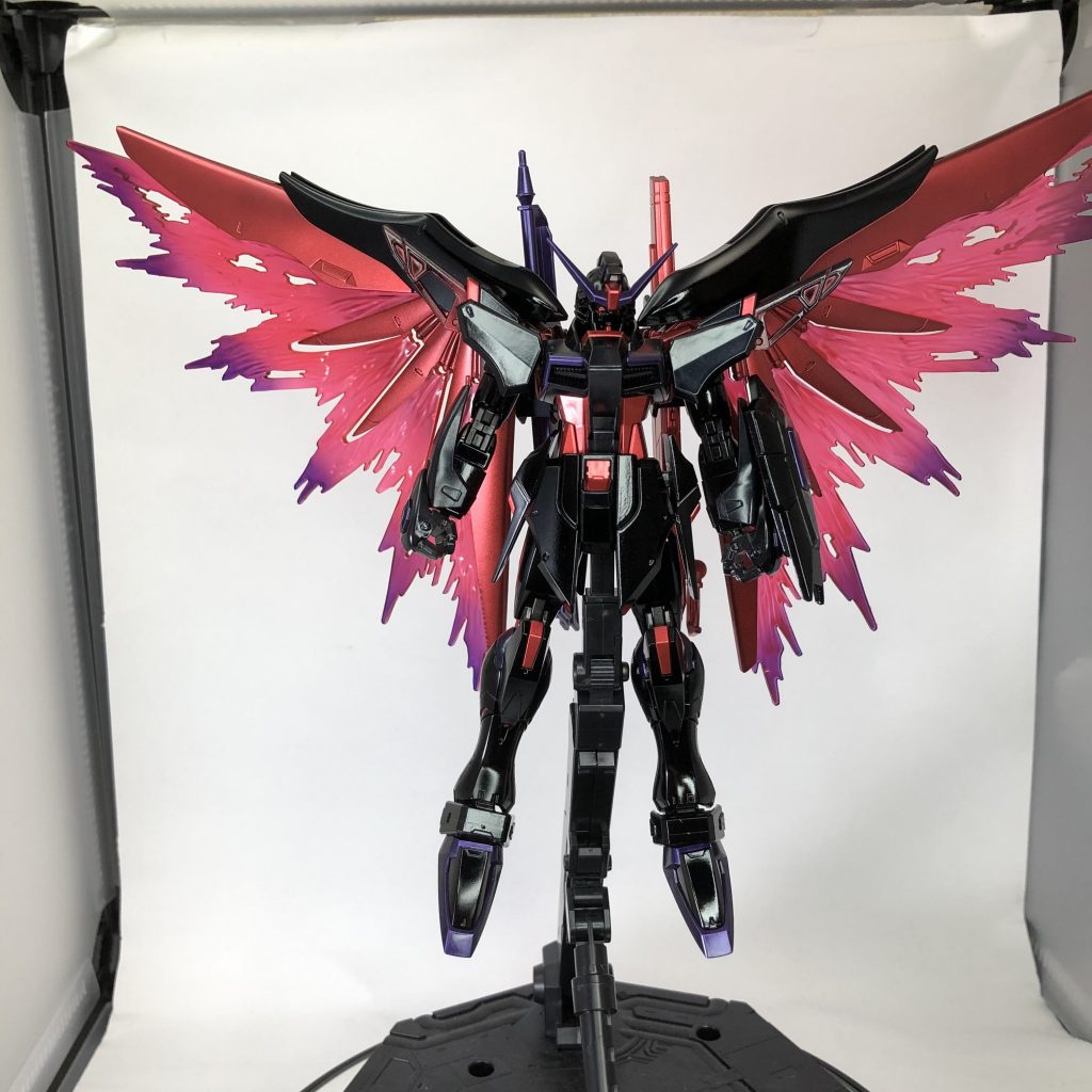 色確認の為、トップコート前