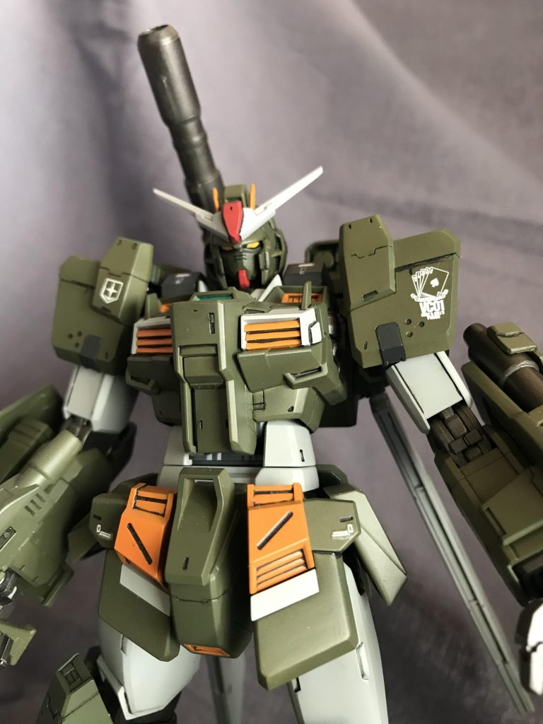 頭もグリーンの純正フルアーマーカラーがやっぱり好きです♪