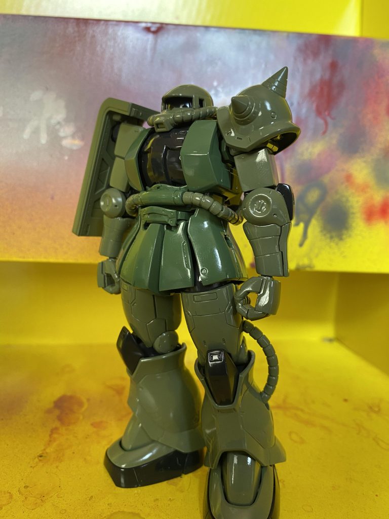 一度艶ありで作成しましたか、艶消しに塗りなおしました。つや消しスムースクリアー、最高です。