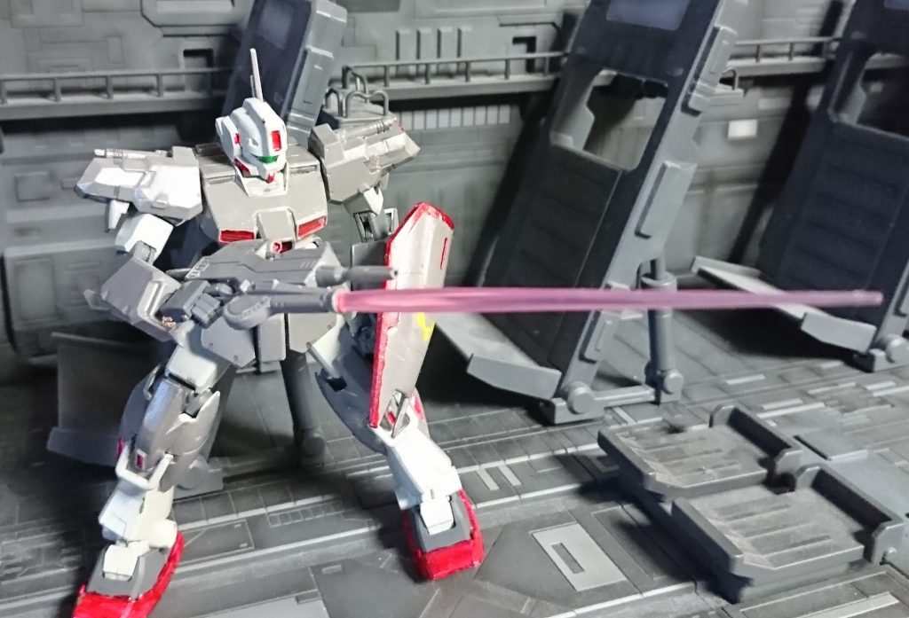 マラサイライフルの下部にサーベルユニット