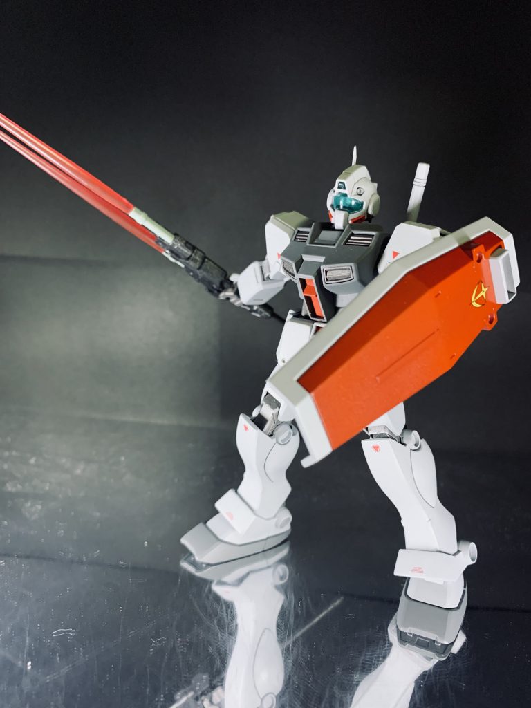 対ドム用のＤ型ジムならば近接戦もきっとこなせるはず！（パイロットの腕による