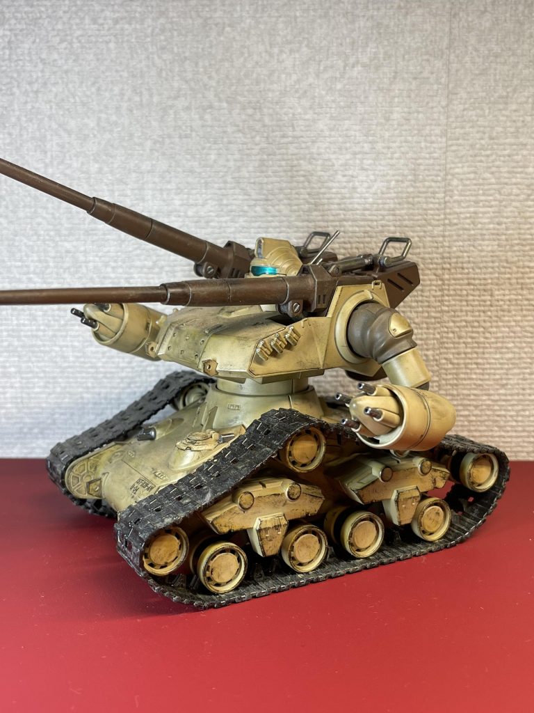 HGオリジン版初期型ガンタンクデザートタイプ–3枚目/制作者：SUSIROCHI