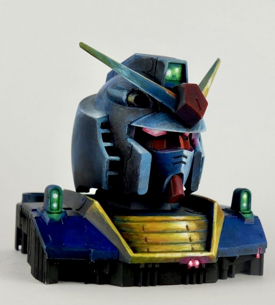 ガンダムヘッドディスプレイ–3枚目/制作者：@館長