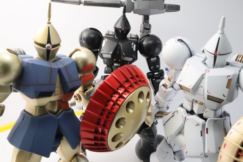 HGUC No.002 ギャン・ゴールド–3枚目/制作者：でるたぃ