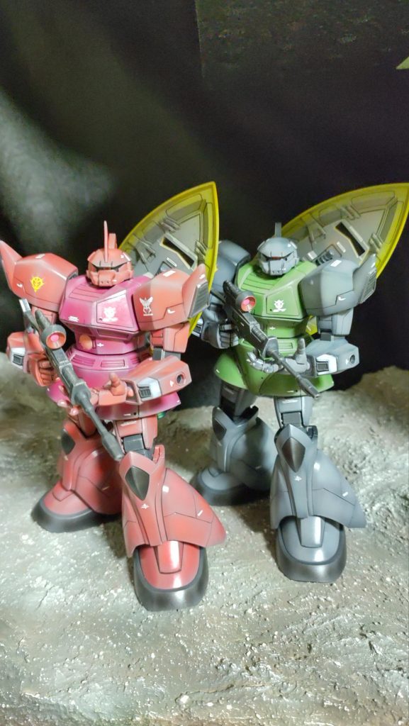 HGUC シャア専用ゲルググ  量産型ゲルググ–3枚目/制作者：kengp