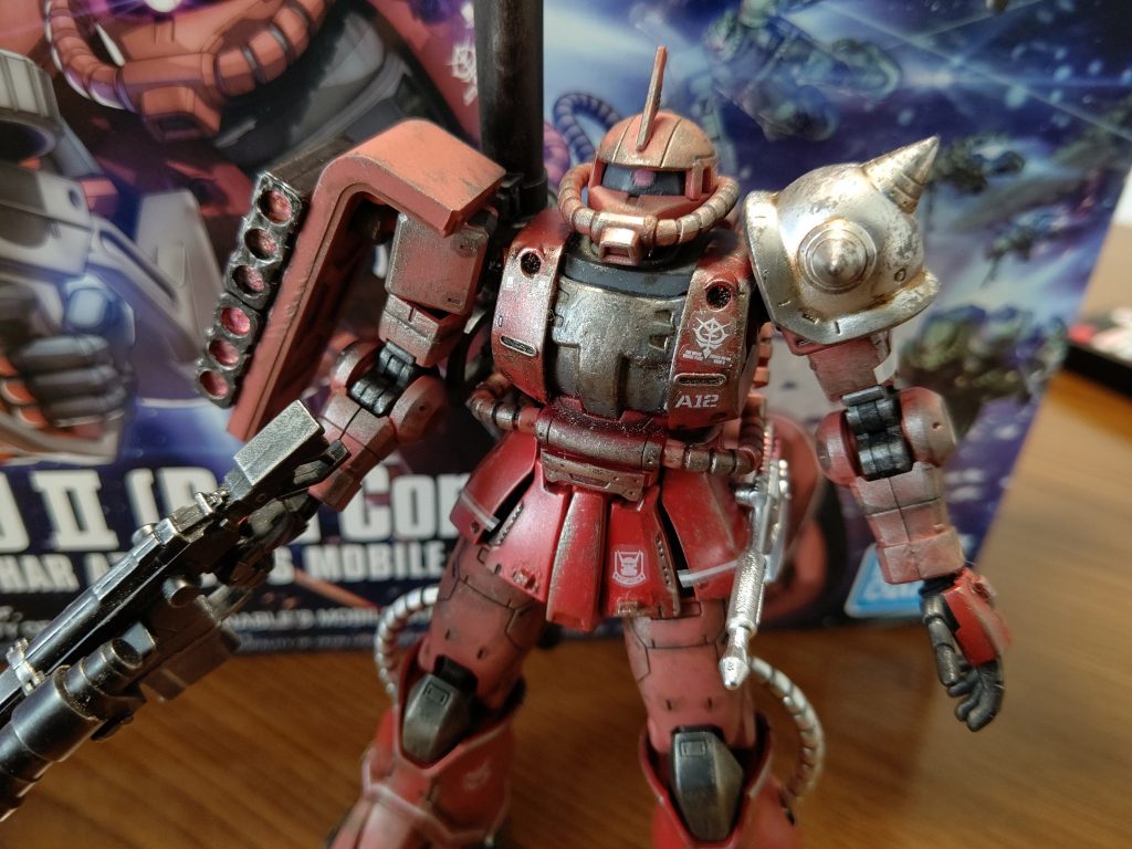 シャア専用ザク(オリジン版)–4枚目/制作者：ソウイチ