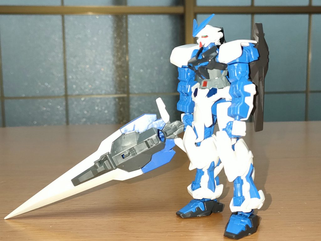 鉄血らしく巨大武器持たせました。原点からして基からポテンシャル高めですが。