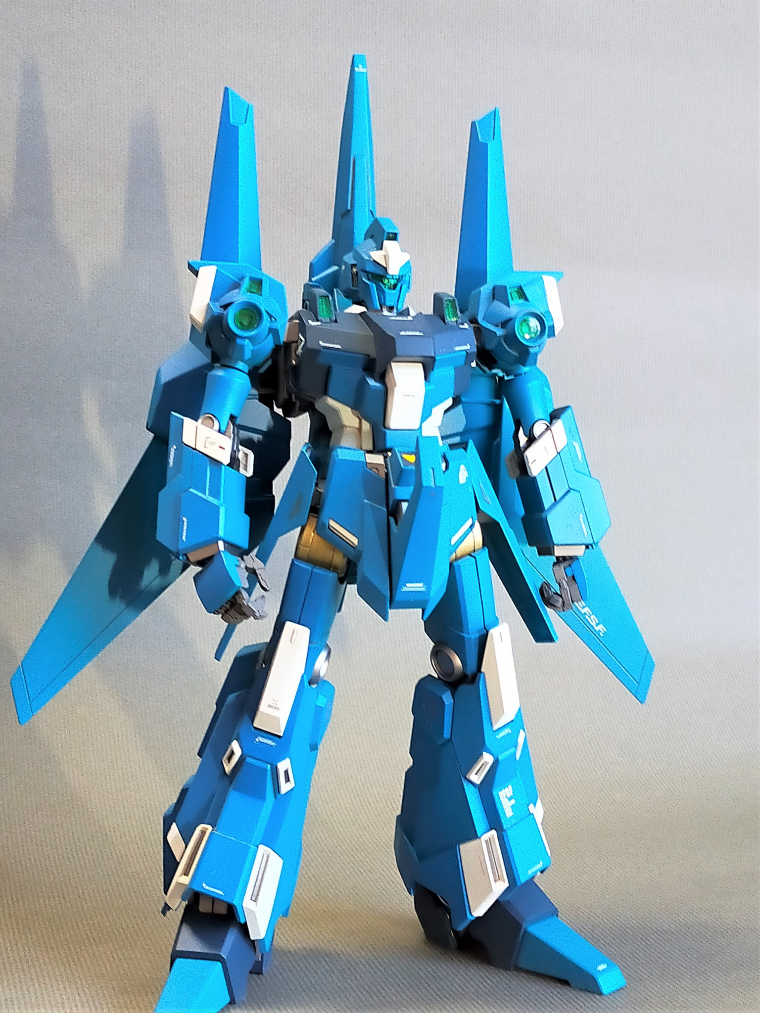 MG リゼル隊長機｜@matsmon1さんのガンプラ作品｜GUNSTA（ガンスタ）