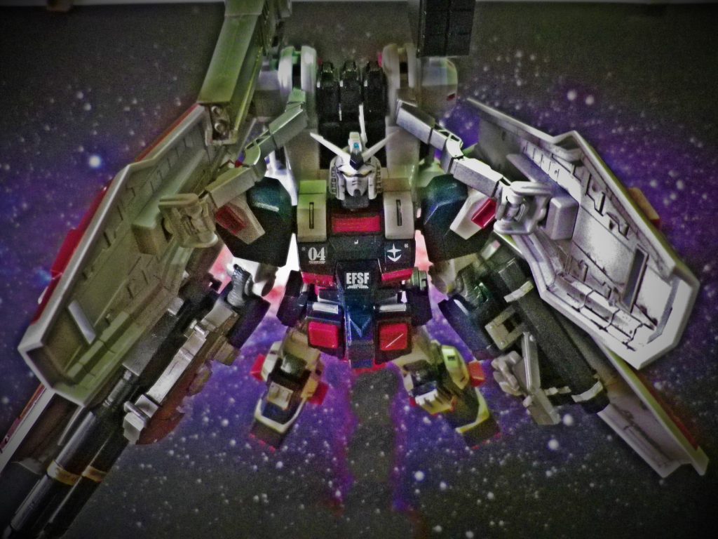 サンダーボルト版フルアーマーガンダム‼四つの盾は伊達ではない！美少女フィギュア系でなくてすいません！（笑）–5枚目/制作者：gtarou