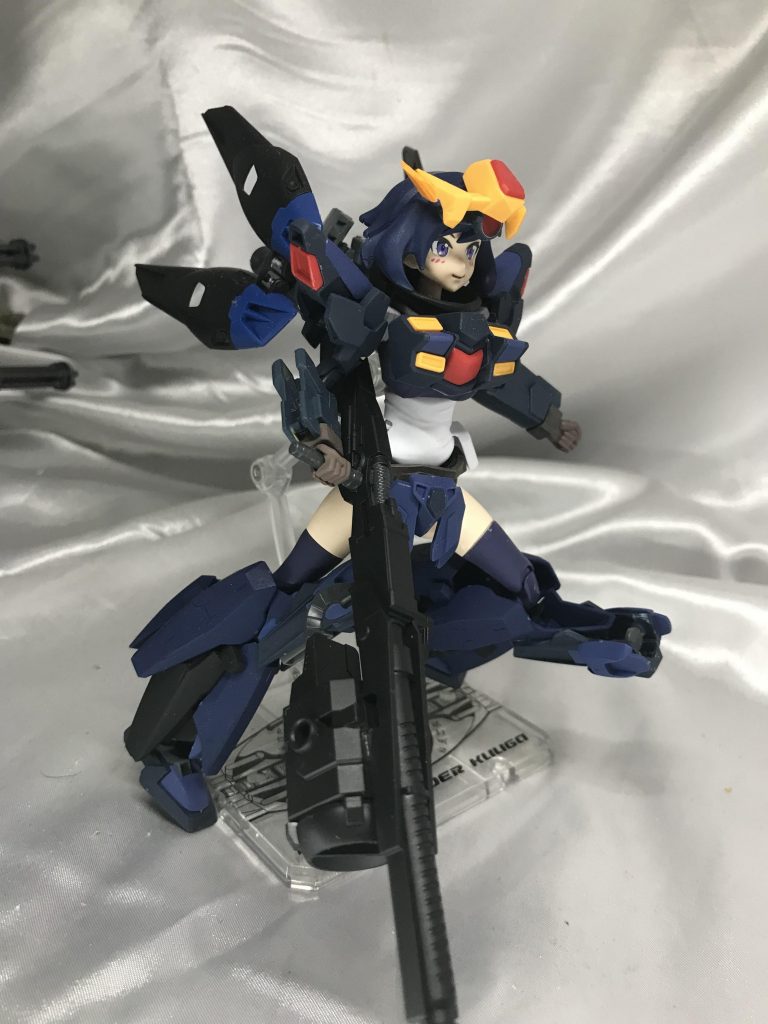 ティターンズカラーの落ち着いた色いいですね。黄色のバランスを上げ過ぎるとに寄り気味になるので気を付けました。