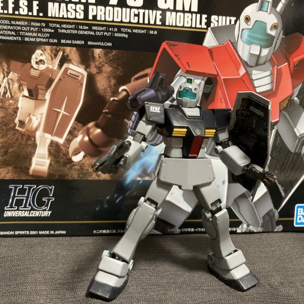 RGM-79 GM（リド・ウォルフ機風カラー）