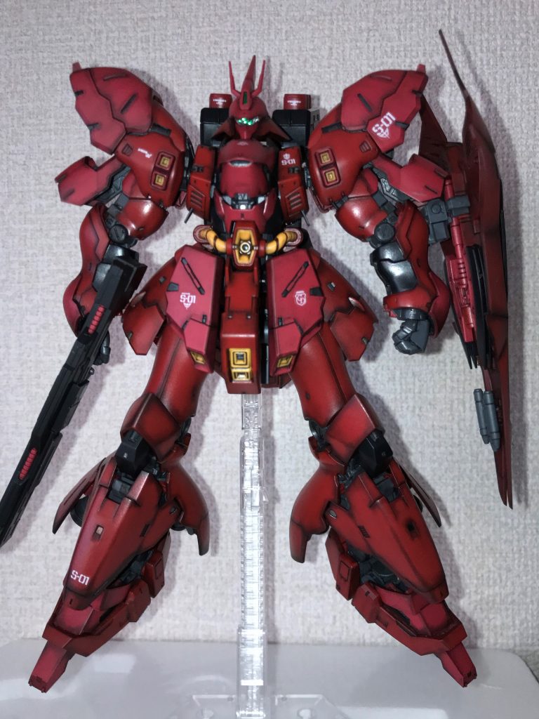 ボンカレーはどう作っても美味しいという言葉がありますが、RGサザビーはどう作ってもかっこいいんじゃないでしょうか