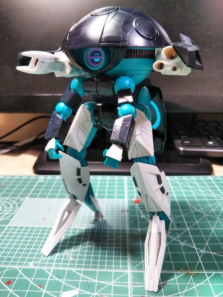 撮影画像　実物よりも青すぎる