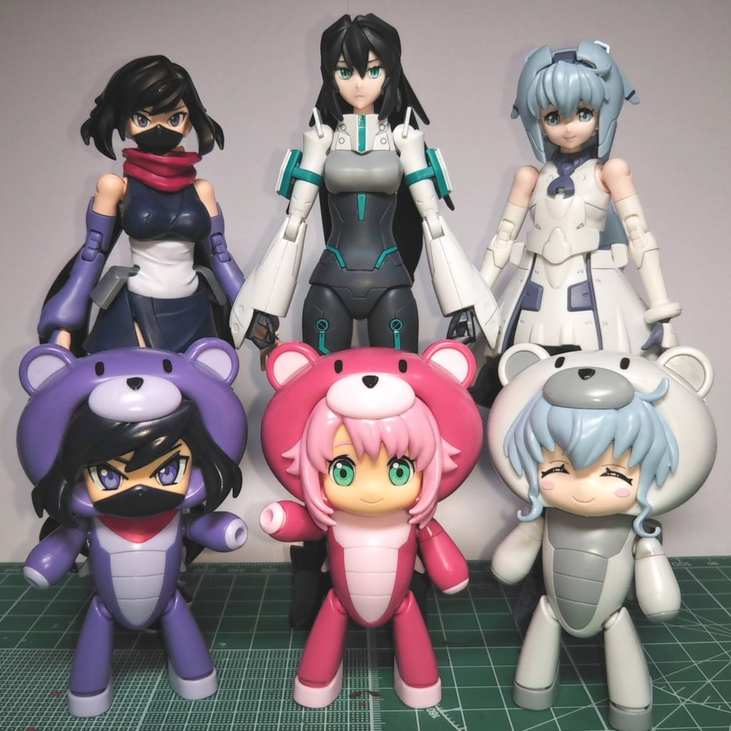 ビルドダイバーズのおねえさま方と。ダイバーモモ、いつまでも待ってます(>.<)