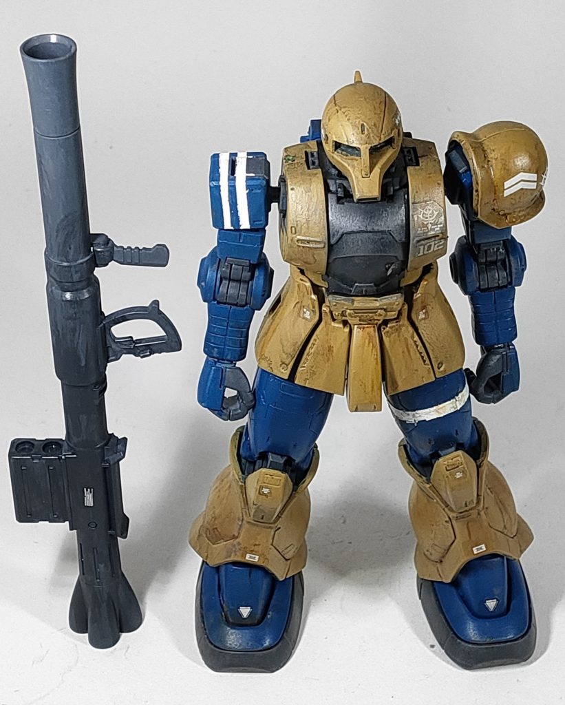 HGオリジン 旧ザク–2枚目/制作者：tsuttii218