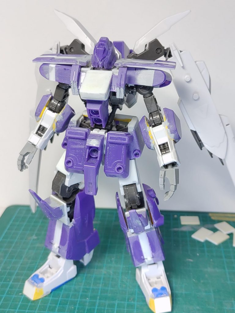バエルフレームにサイコガンダムMK-Ⅱパーツを付けた物モチベしだいで、作って行きたい。