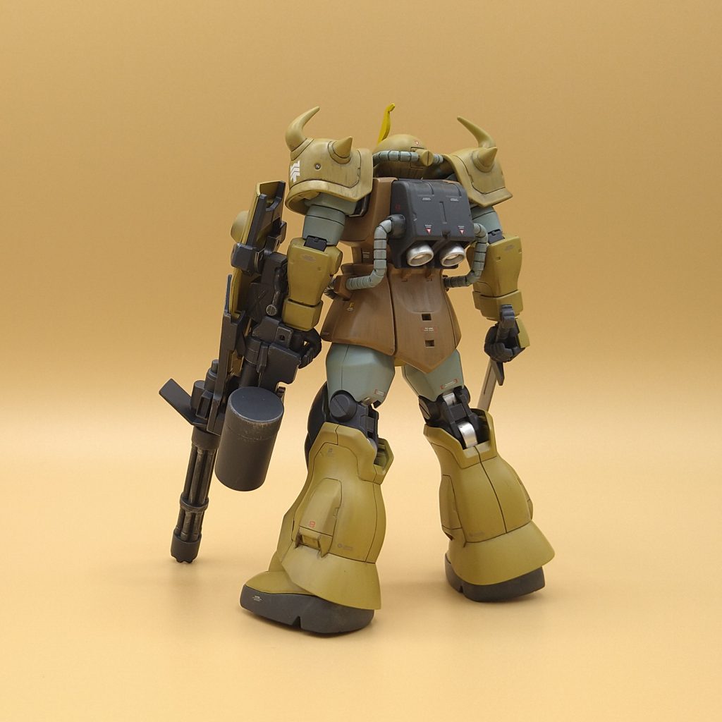 カラーリングは独空軍のメッサーシュミットをイメージしました。社外デカールをまだ買ってなかったのでマーキングは控え目です。