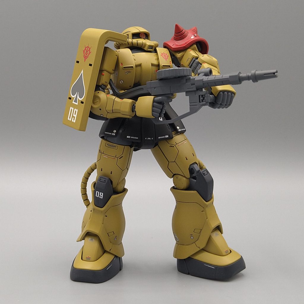 このキットも素晴らしいですね。何機でも作りたくなります。ただ仲間内ではこのカラーリング、提灯ブルマと呼ばれてます（笑）