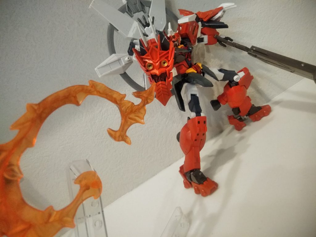 鬼の口から炎!!