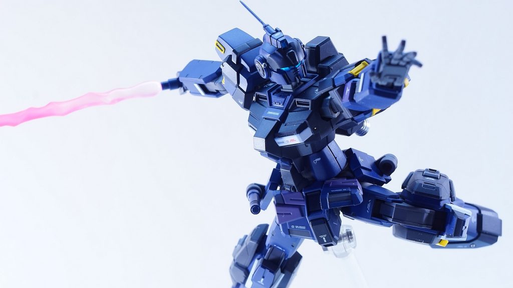 なぜかサーベルのパーツを無くしてしまったので、MSエフェクトを使いましたが、結果こっちのがよかったかも。