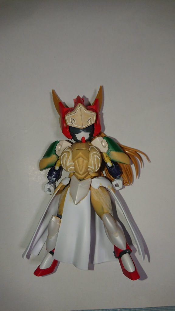 素材構成ヴァルキランダーモビルドールメイガンダムフェニーチェリナーシタノーベルガンダムフミナアクシズエンジェルアルスアースリィGーポータントとパテとプラ板を使用してます