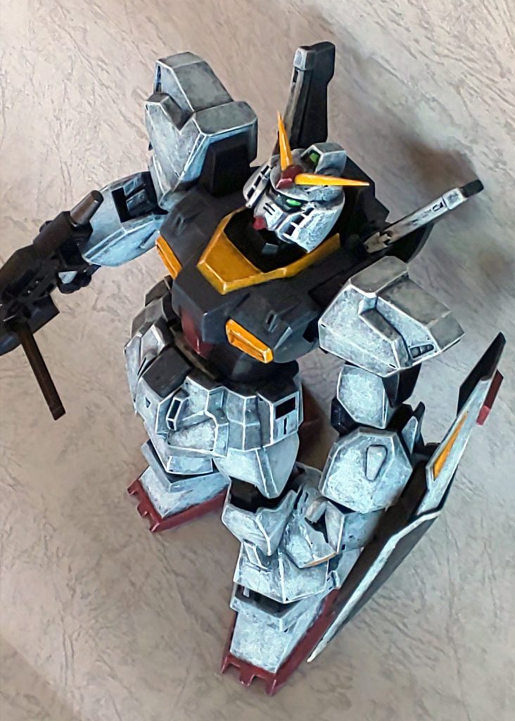 最後は一番好きな角度で。Mk.Ⅱのデザインは、奇跡のバランスで成り立ってるのだな、と製作の間ずっと痛感していました。ご評価戴けたら幸いです。