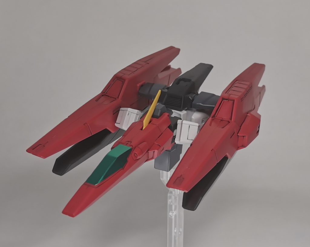 GNアーチャー単体で変形変形自体もそんなに複雑な部分がないので簡単に変形できますね